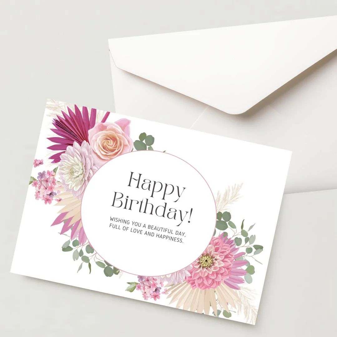 Happy Birthday Premium Greeting Card