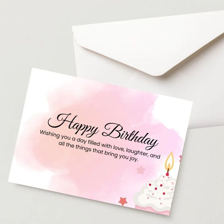Happy Birthday Premium Greeting Card